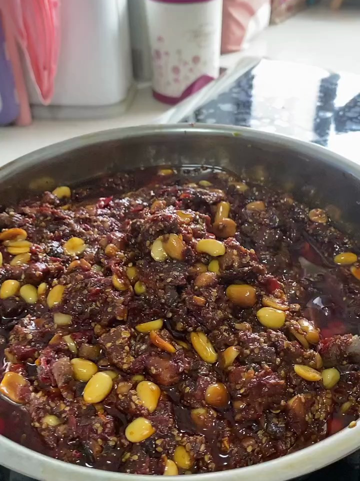 牛肉酱,好吃,纯手工牛肉酱
