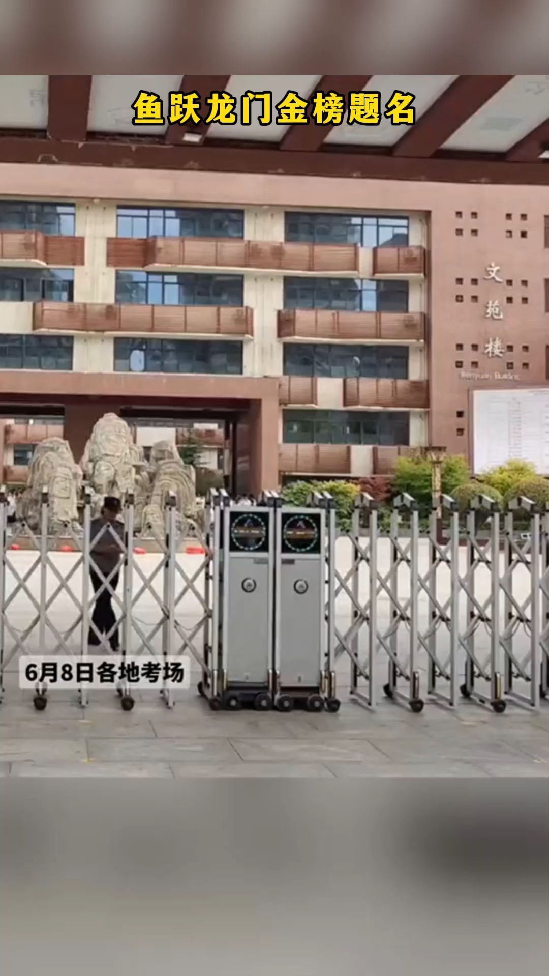 鱼跃龙门金榜题名