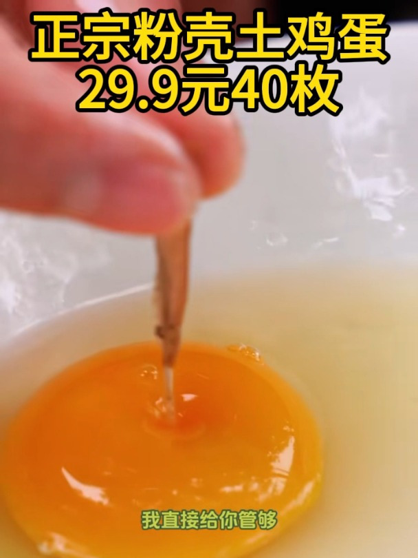 正宗粉壳散养土鸡蛋