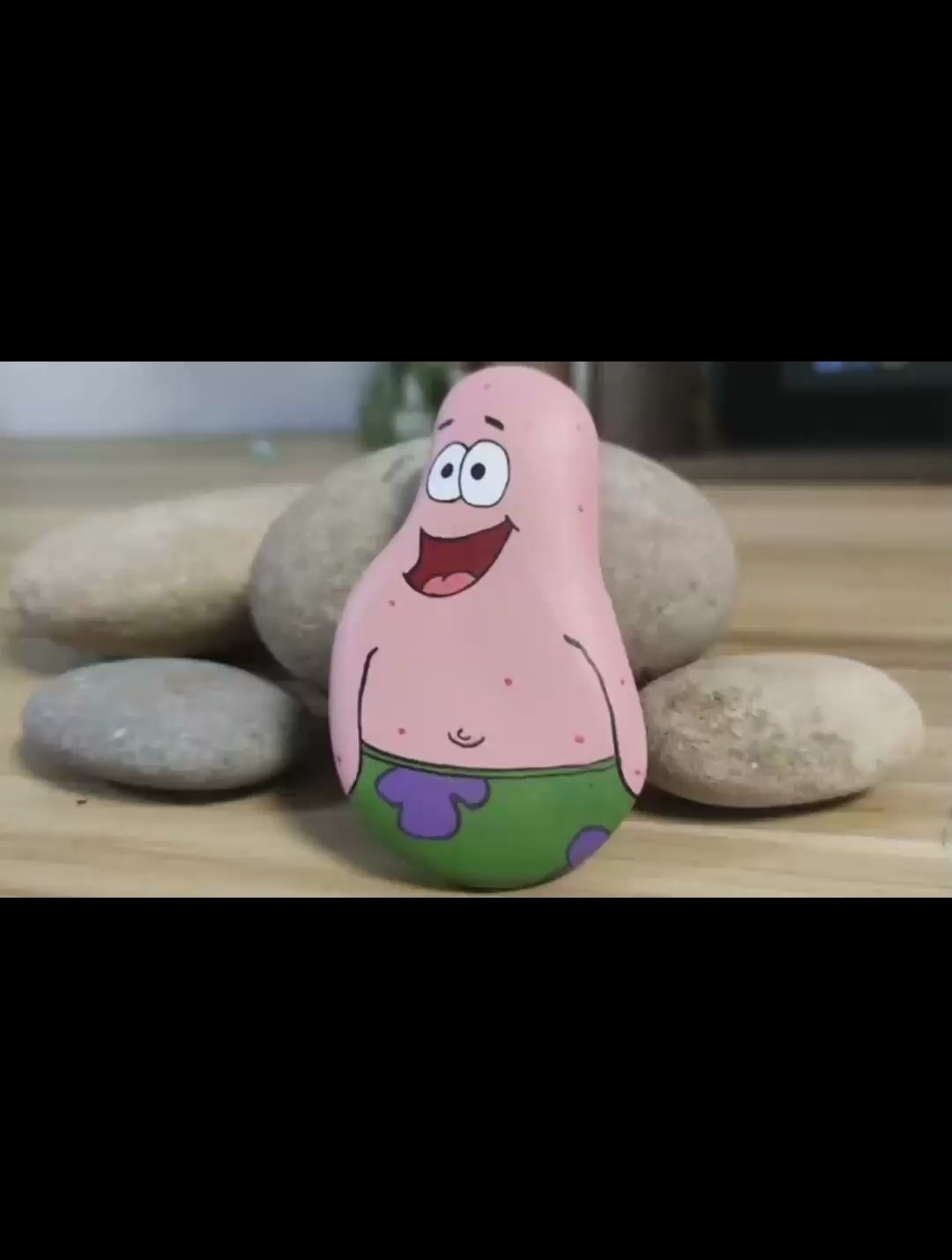 跟我一起画,简单石头画教程