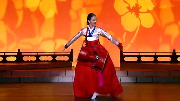 朝鲜民族传统舞蹈,长鼓舞,经典极力推荐