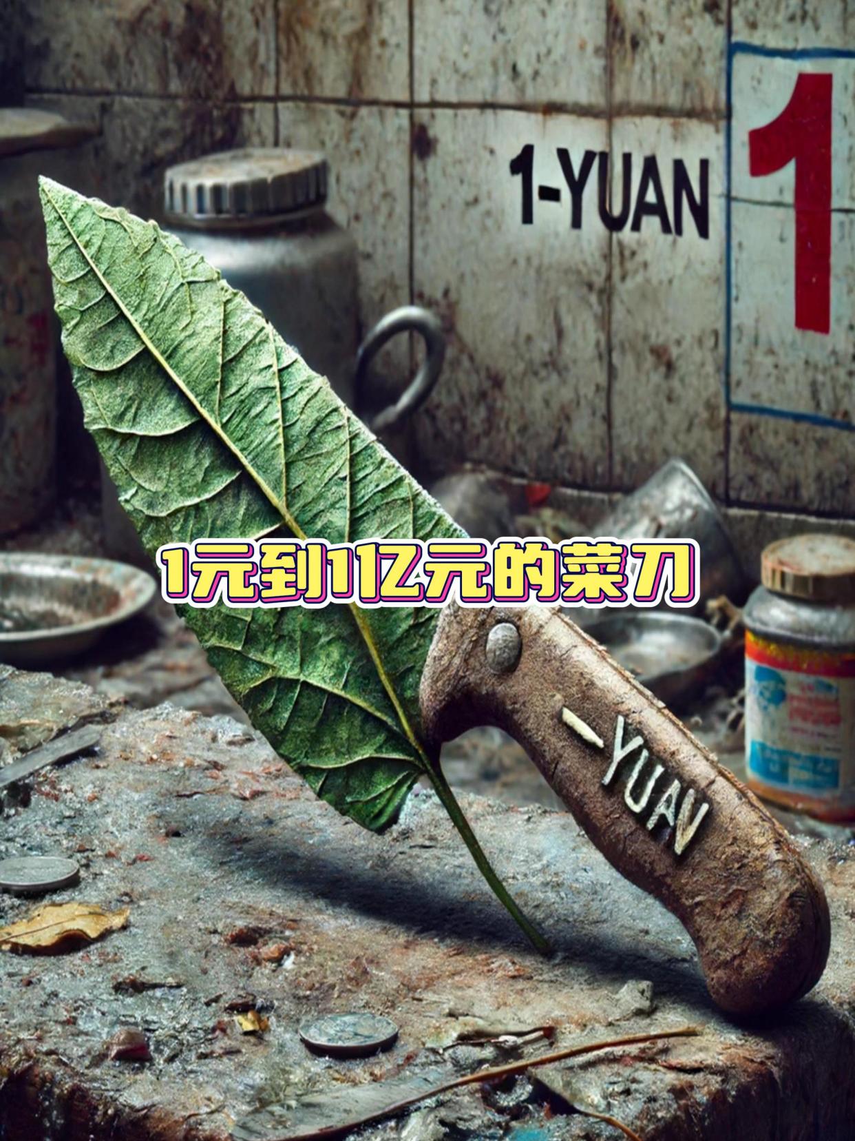 1元到1亿元的菜刀,一把刀能换一套房了!
