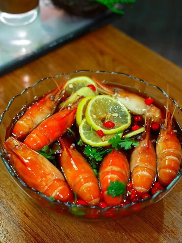 教你做好吃的熟醉虾