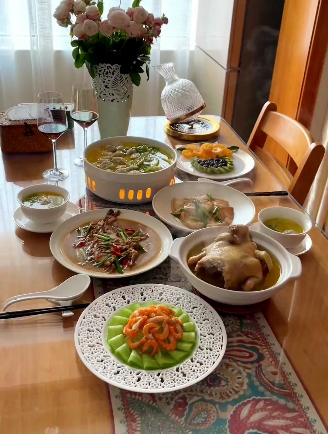 土鸡黄油老母鸡,汤鲜肉香