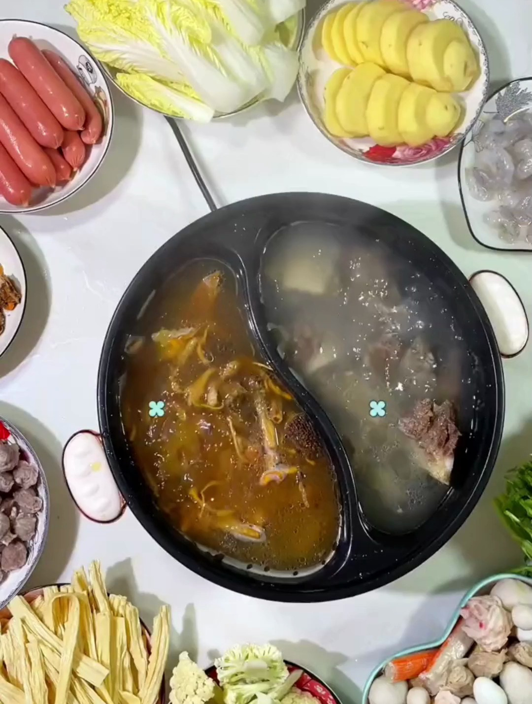 羊蝎子火锅怎么做才好吃?用这个方法,一家人吃的非常香!