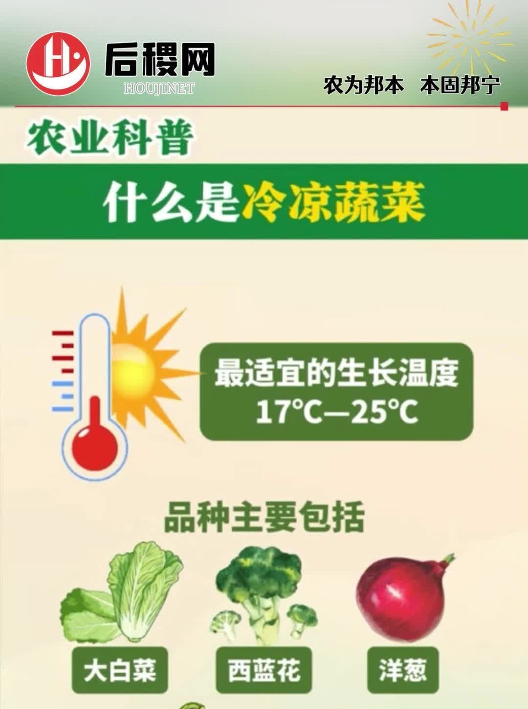 农业科普:什么是冷凉蔬菜?