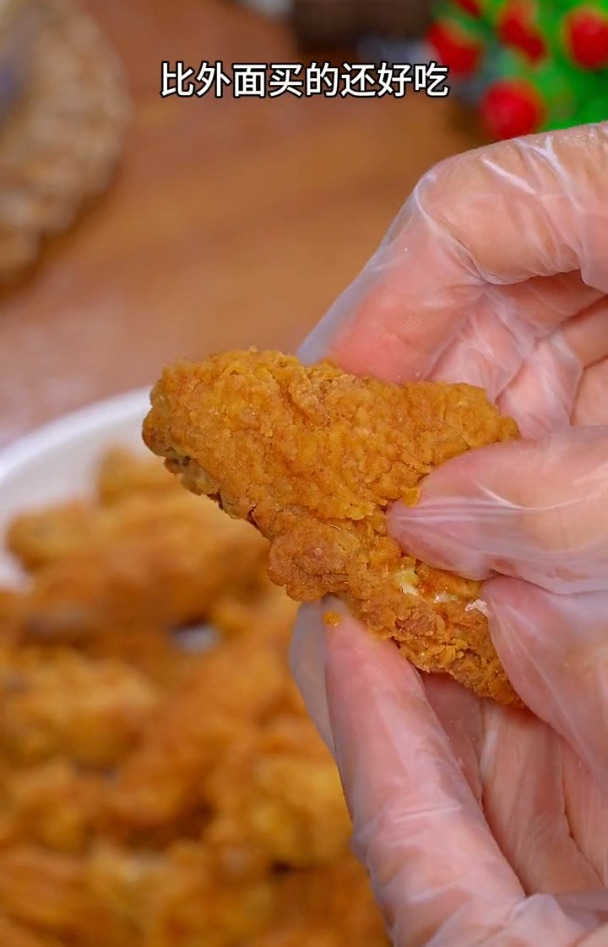 酥脆可口的干炸鸡翅