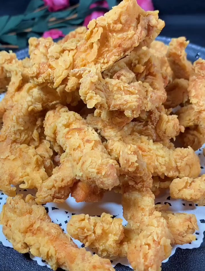 学会以后,做给家里的小朋友吧,干净卫生,自己做!炸鸡柳