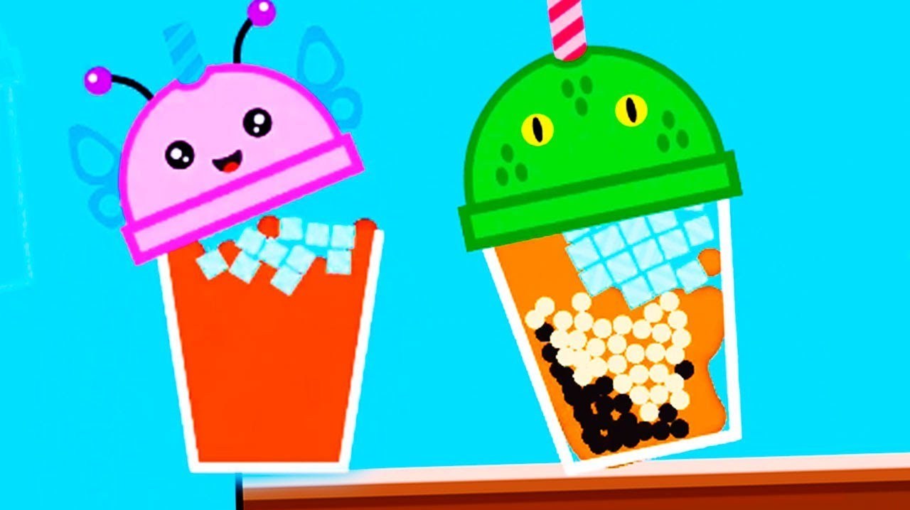 奶茶模拟器:珍珠奶茶真好喝,所有食物都可以搭配上珍珠品尝哦