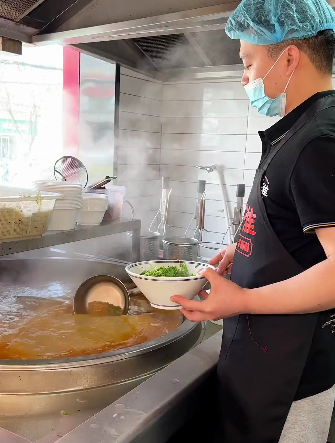 给你们找到一家正宗的淮南牛肉汤,现切现烫的牛肉是真的好吃