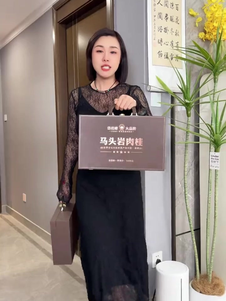 精选马头岩肉桂,礼盒装赠人佳品,岩茶香气四溢