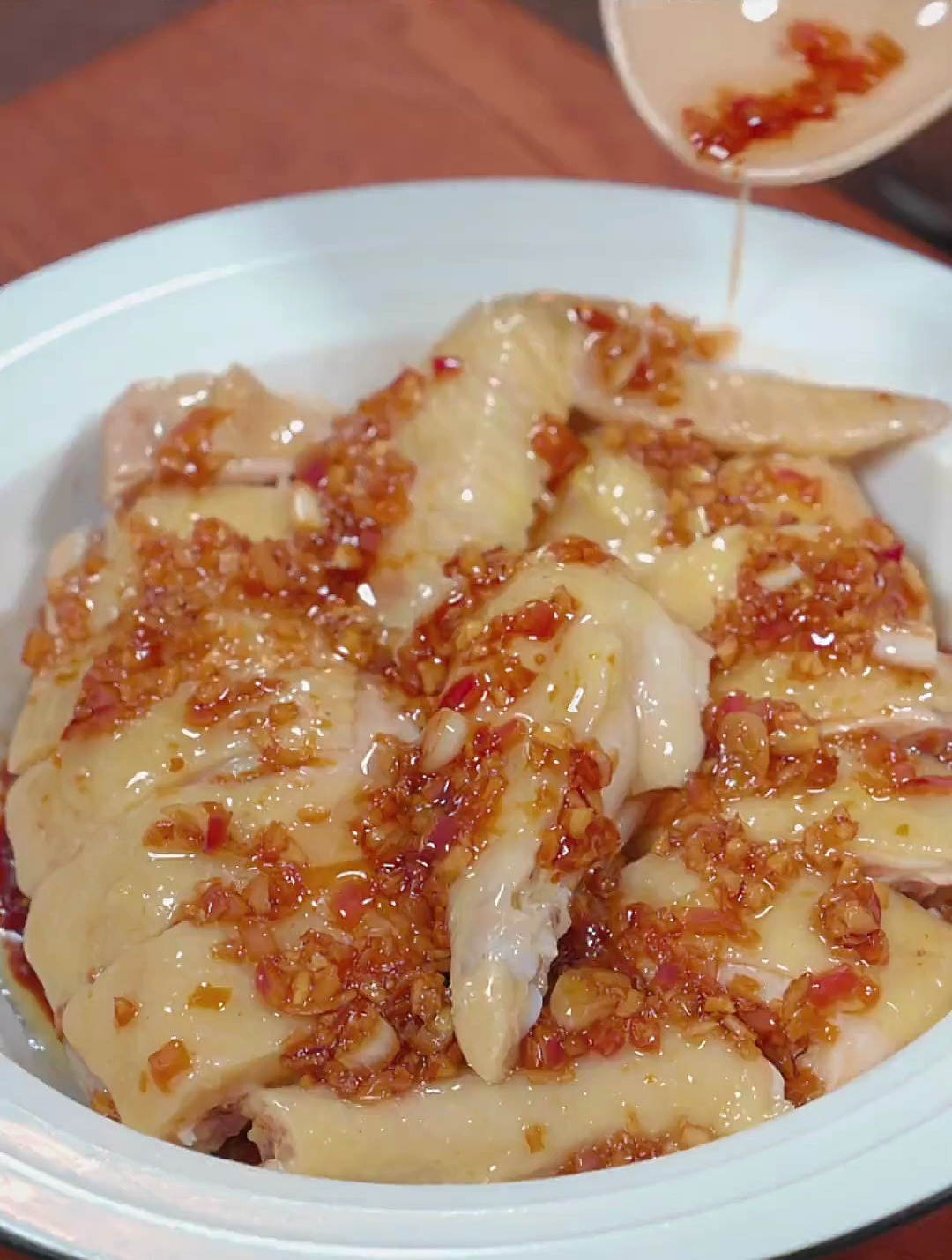 广东粤菜葱油鸡的做法