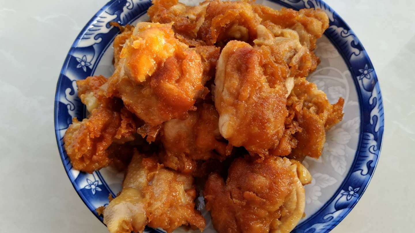 奥尔良炸鸡在家做,分分钟搞定,外酥里嫩!