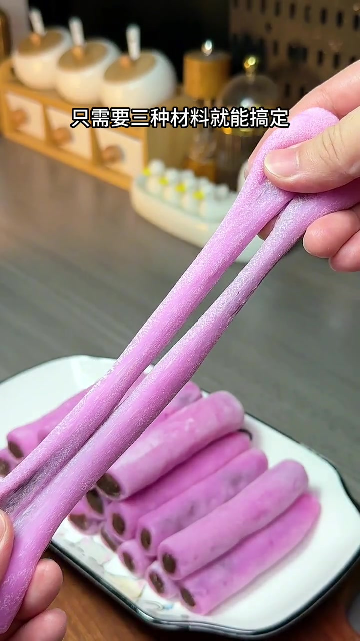 天热给老婆孩子做个糯糯叽叽的豆沙凉糕,不用蒸不用烤