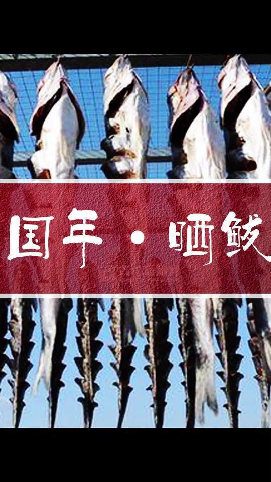 新春年货之鲅鱼干