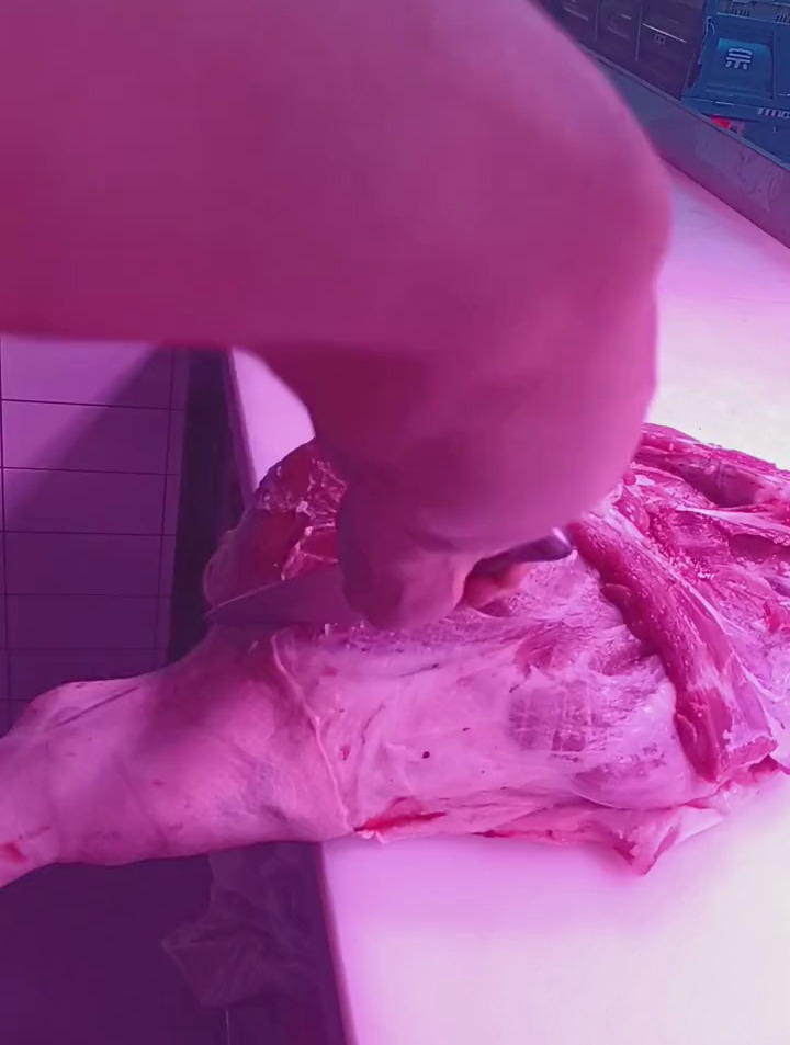 这样剔的后腿肉好卖吗?放心肉 猪肉分割技巧