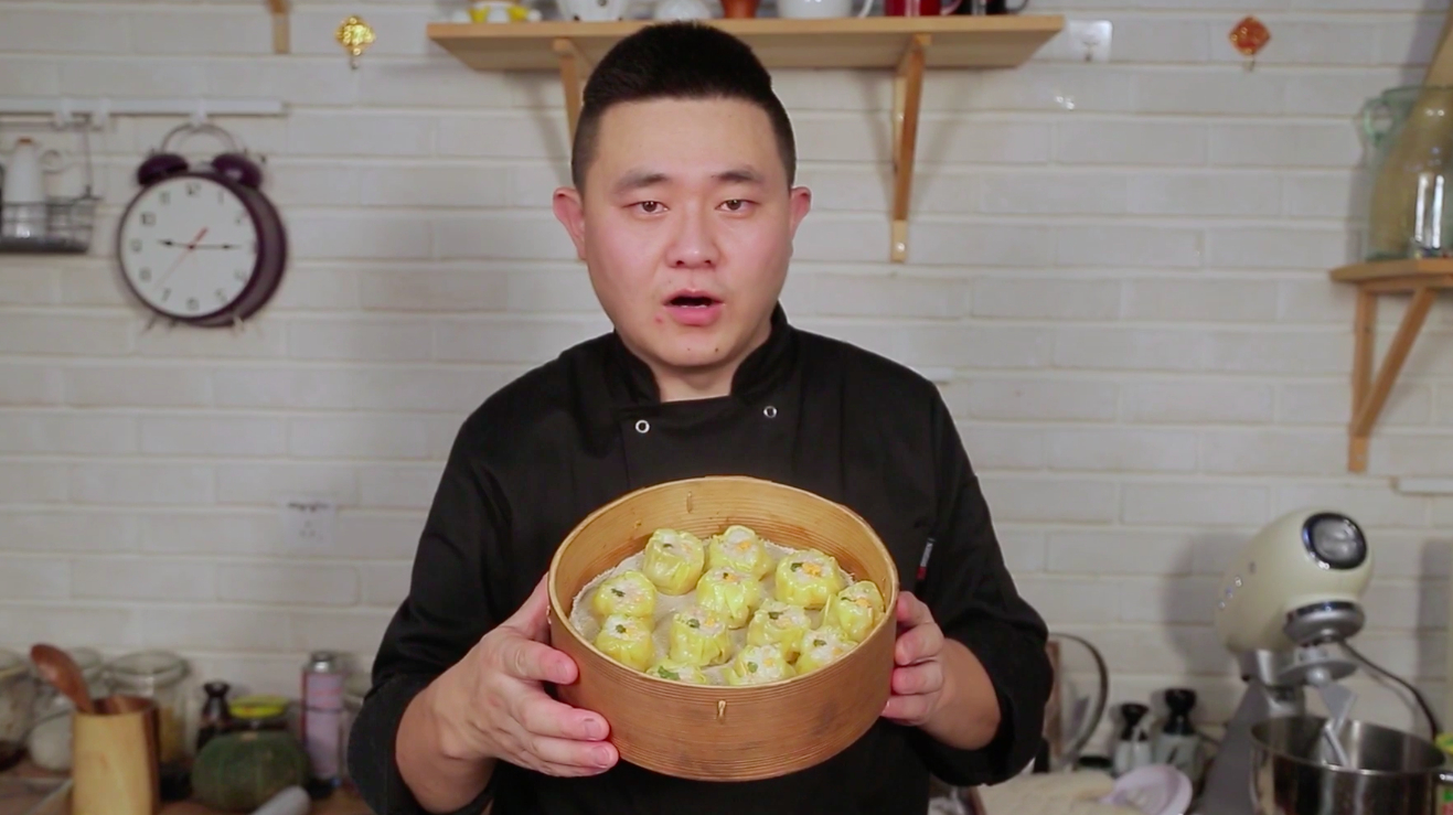 面点厨师长教您做烧麦,简单方便又好吃快试试吧!