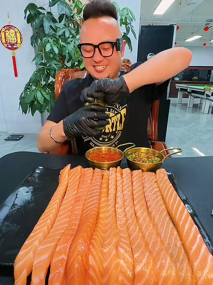 今天吃～各种海鲜刺身
