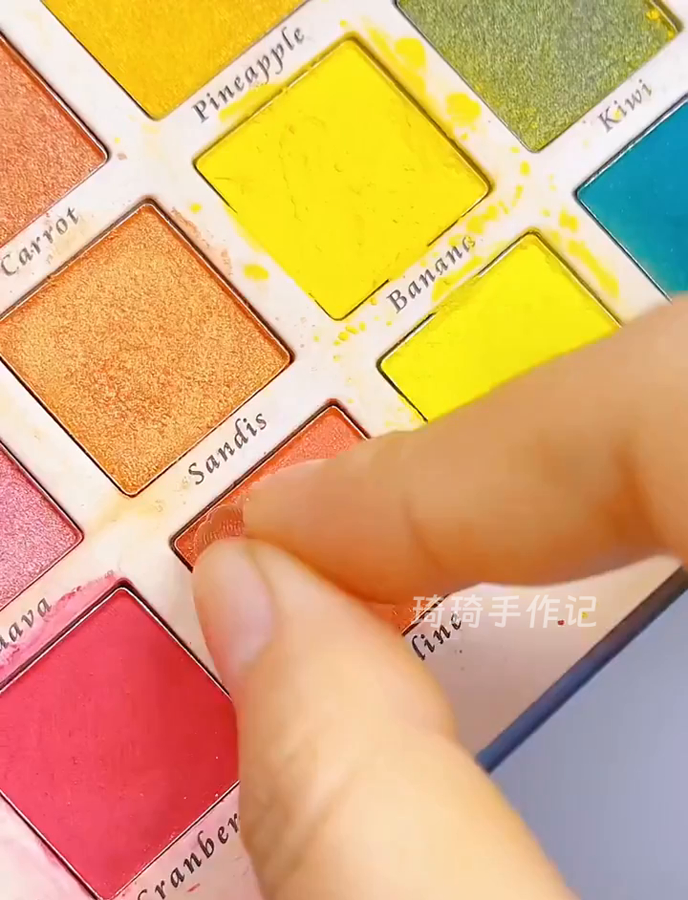 超萌的彩泥彩虹拉丝面包,你试过没?