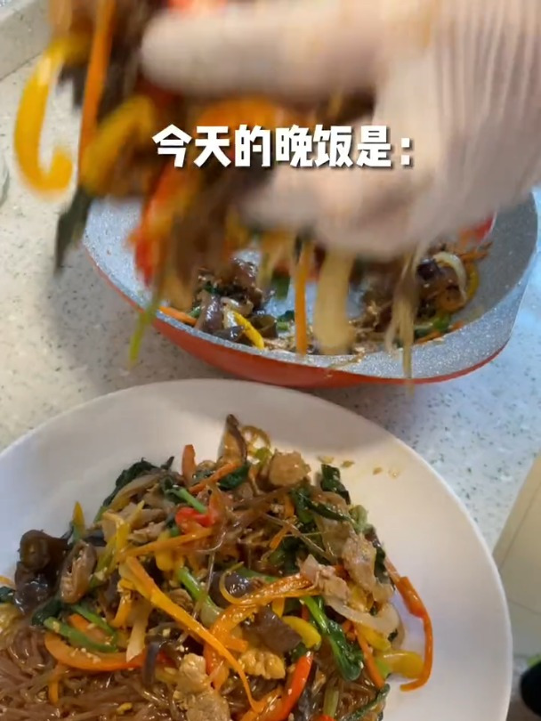 炒杂菜 真的是好吃又健康!每次刷完1988都很馋,孙女士懂我!