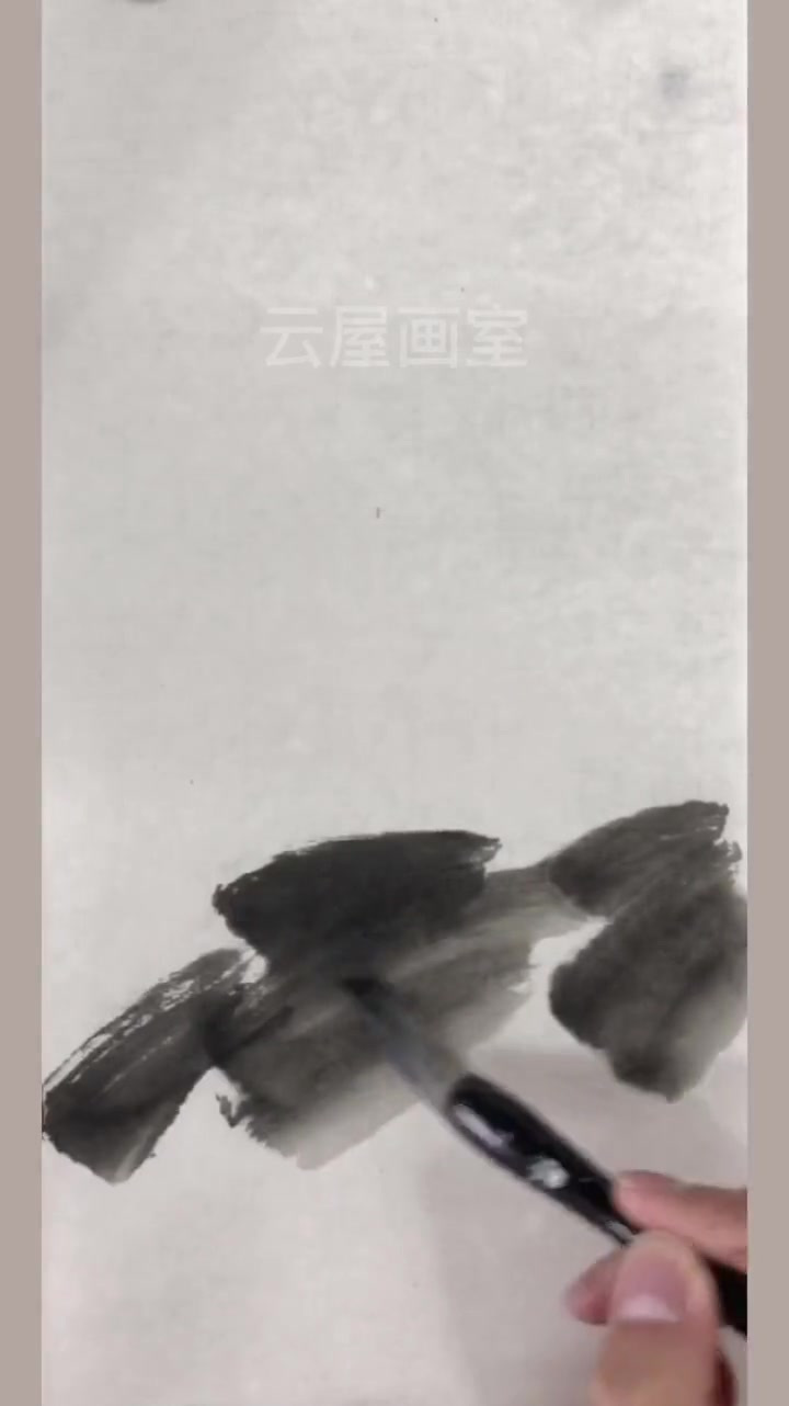 荷花小鱼 每日一画 兴趣才艺 水墨写意