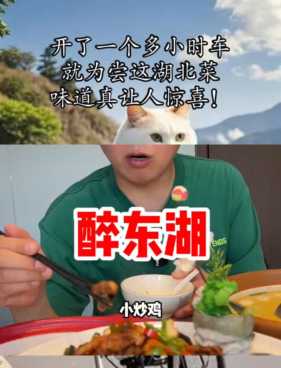 开了一个多小时车,就为尝这湖北菜,味道真让人惊喜!