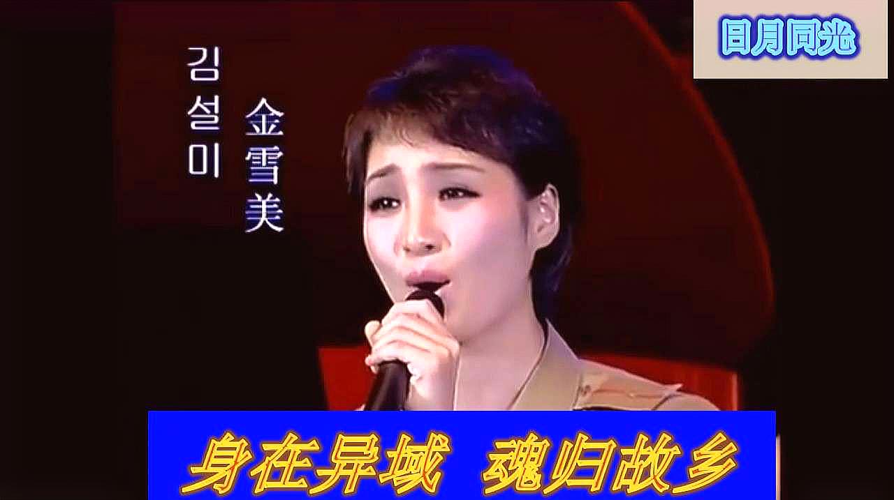 [图]朝鲜顶级乐团用双语倾情演唱《日月同光》震撼 唱功颜值太赞了