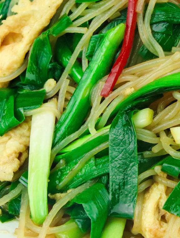 韭菜炒粉丝-分享美食制作美味必学-香喷喷-中国特色美食