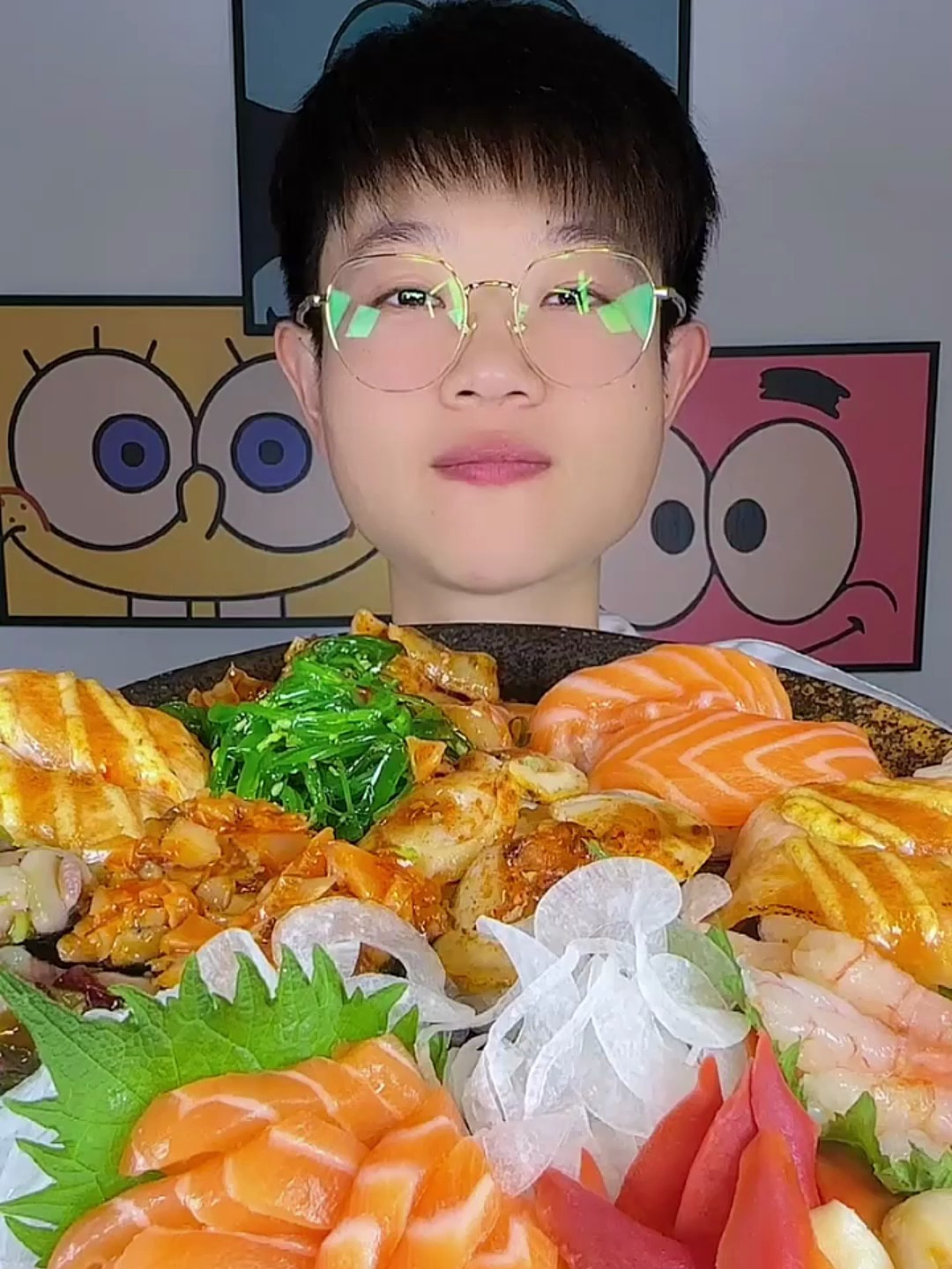 寿司刺身拼盘真的很好吃