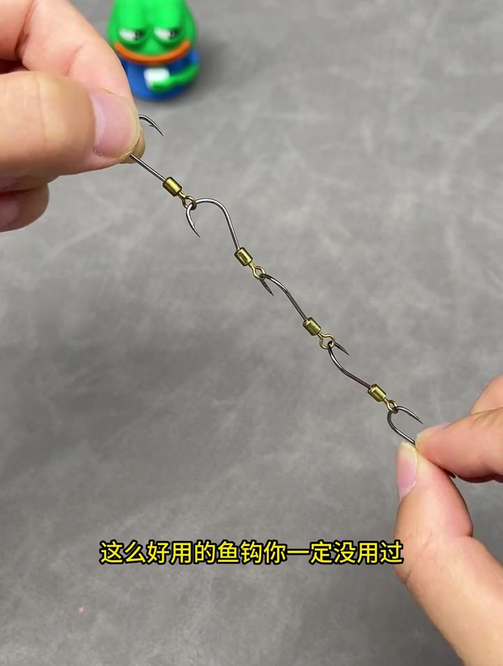 不怕挂底,中鱼率又高的新型防挂底旋转鱼钩,你用过吗!