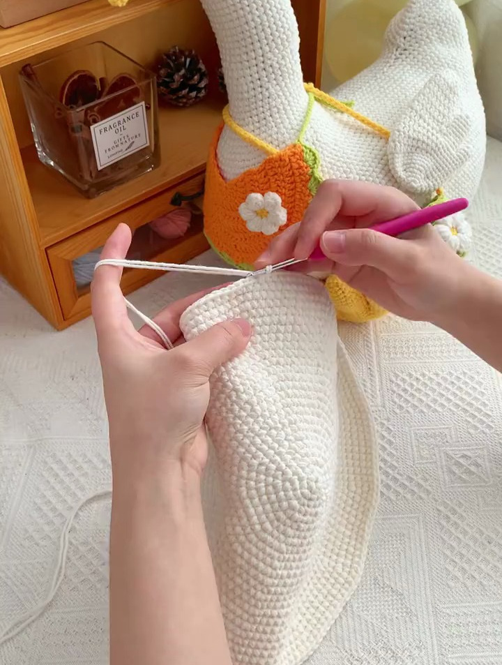 大白鹅钩针玩偶!