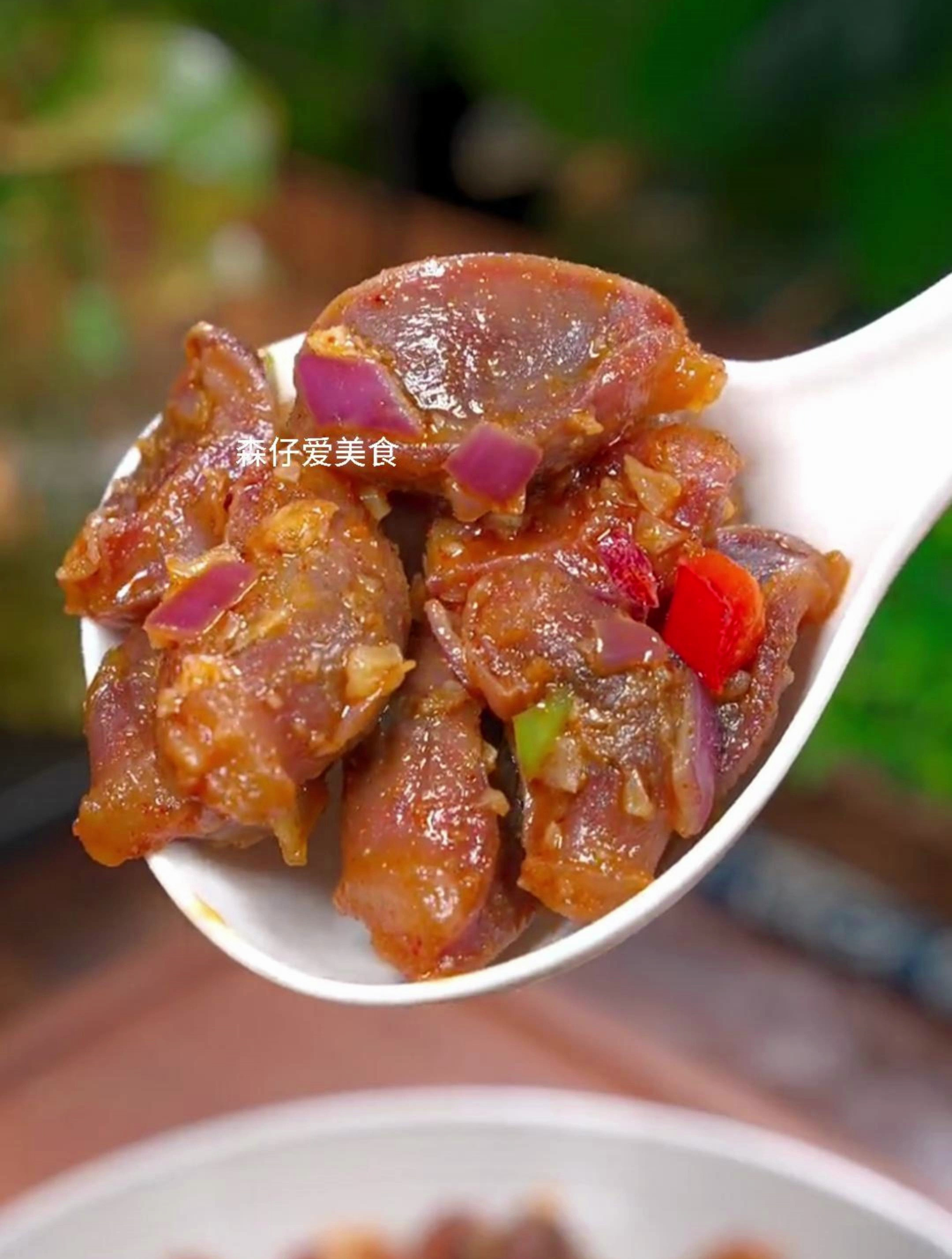 这样做的椒盐鸭肾,特别好吃入味