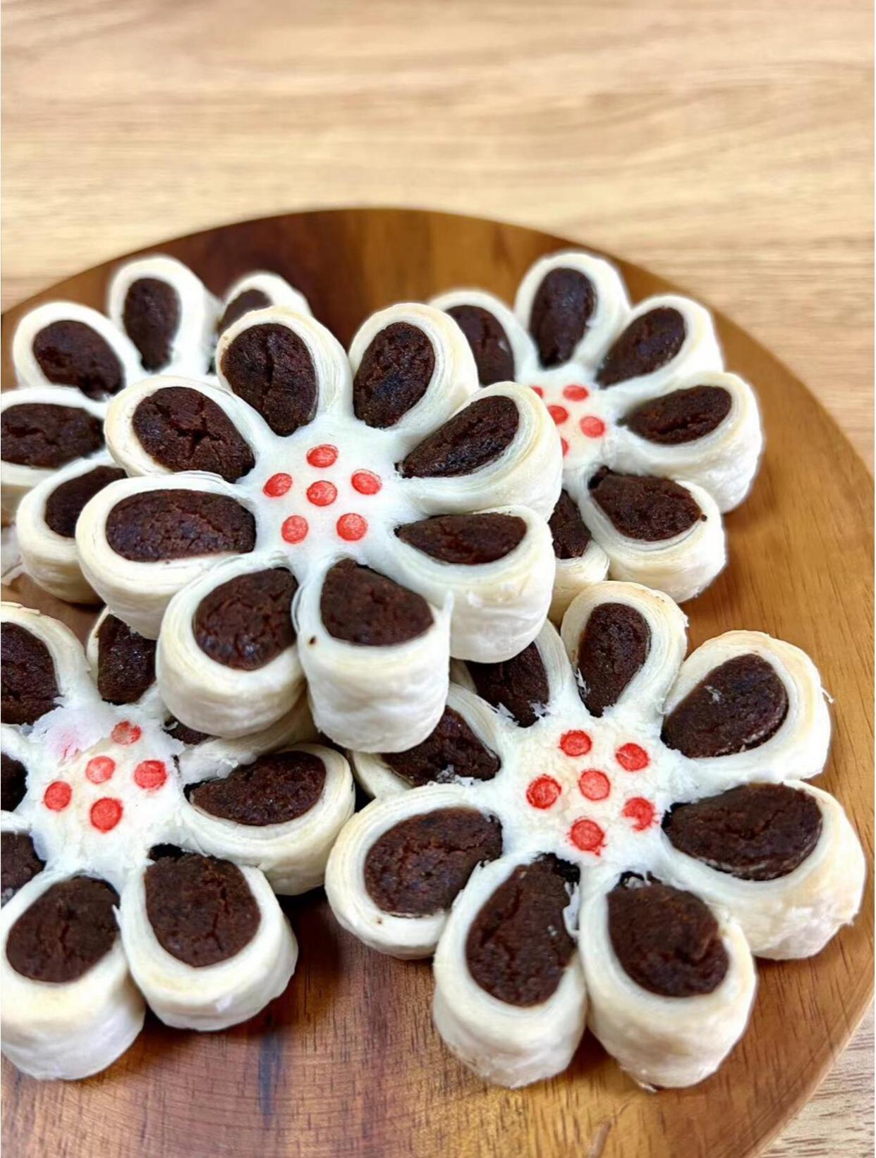 完美复刻中式糕点花酥,简直原地封神!