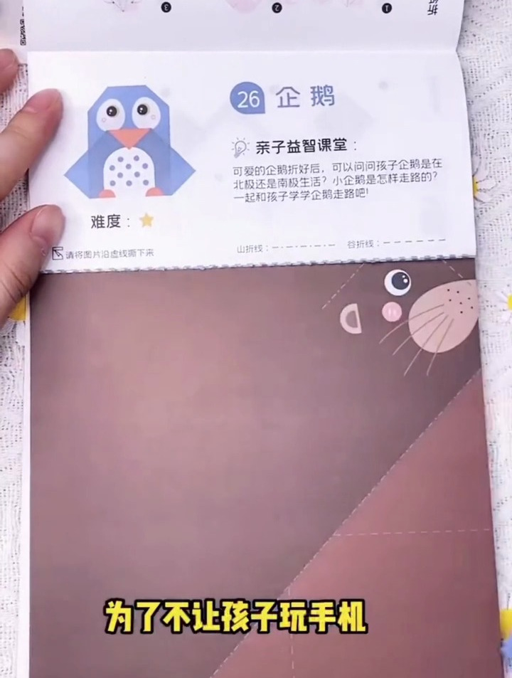 这款折纸艺术家卖爆了!一杯奶茶钱,让孩子远离手机