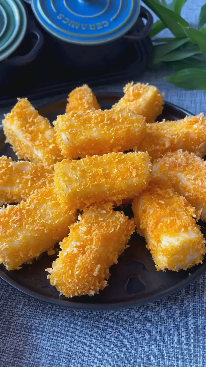 周末给孩子做个脆皮炸鲜奶