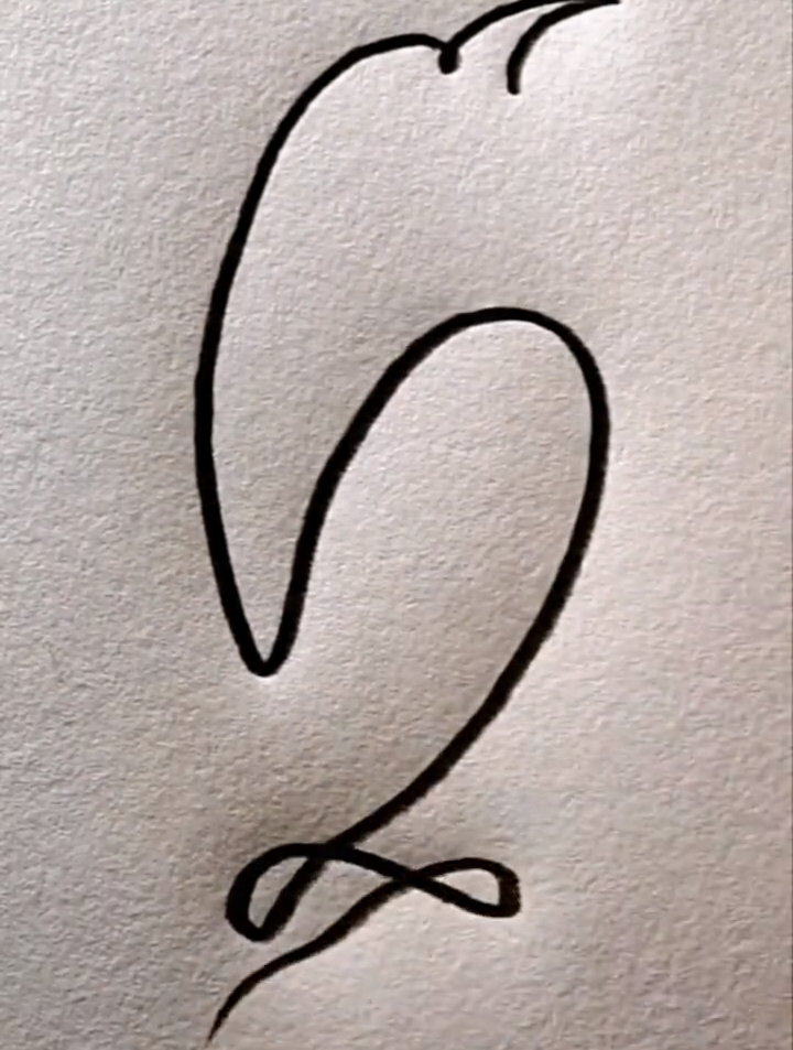 能看出这画的是什么的朋友免费画一张人物头像简笔画