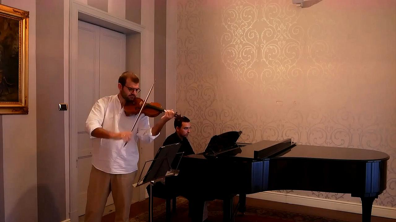 [图]贝多芬第三小提琴奏鸣曲,来自意大利的Gennaro Cardaropoli演奏