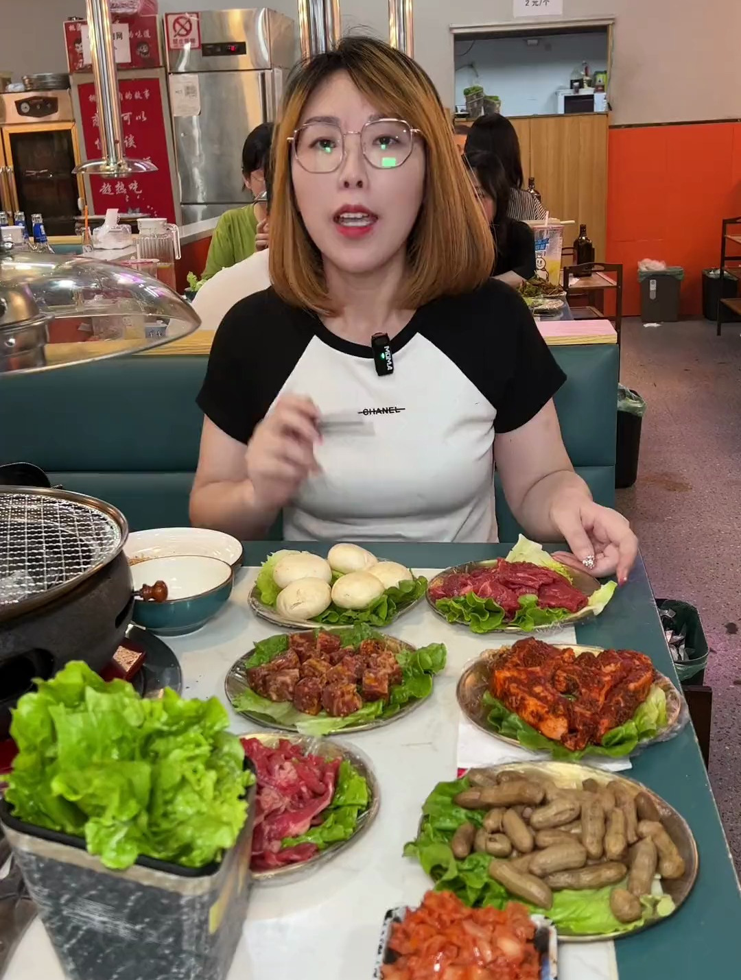 临平银泰城的步行街的桃源肉东北烤肉菜品都升级了
