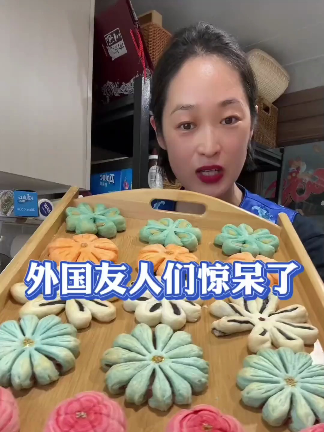 做了个中式糕点,让老外惊呆了