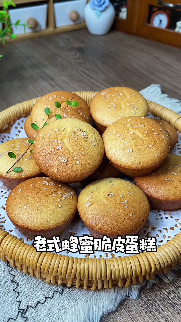 老式蜂蜜蛋糕,记忆中儿时的味道
