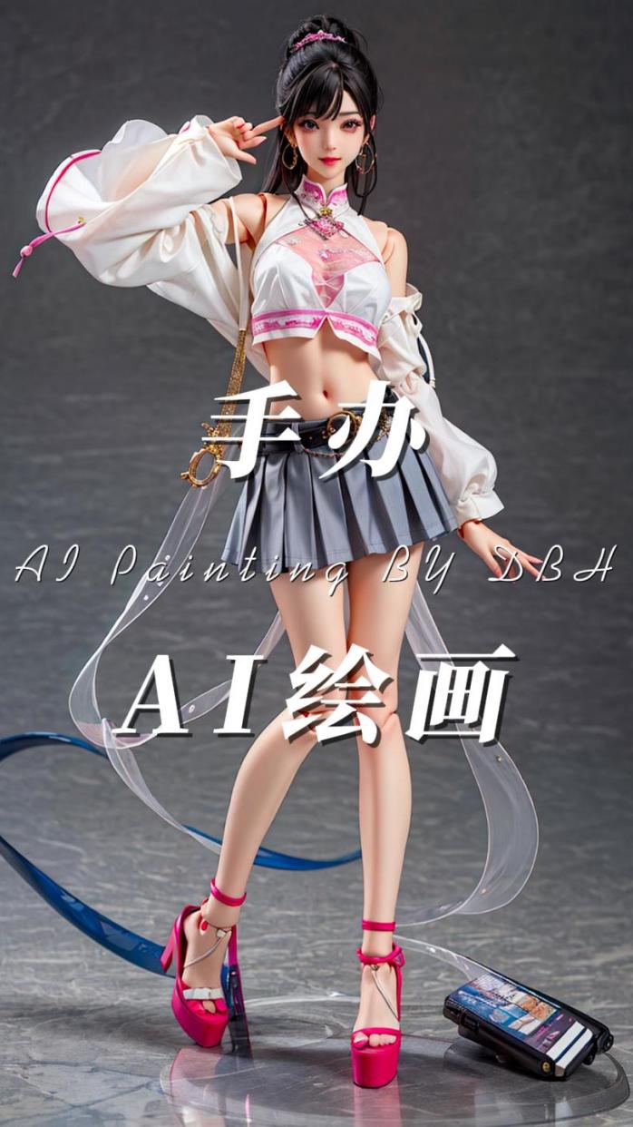 AI绘画壁纸 二次元 手办 女鹅 漫展 cos