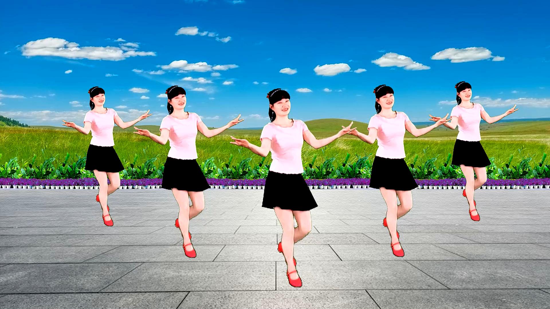 热门广场舞《茉莉花》老歌新跳，歌好听来舞好看，分享给你