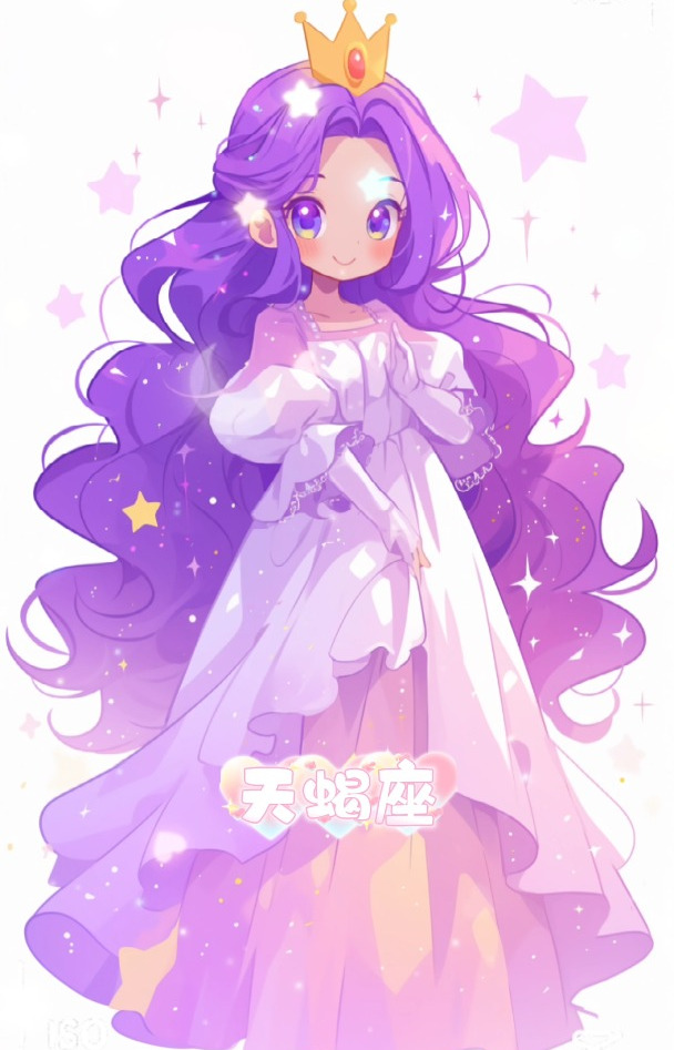 十二星座动漫q版卡通,星座光之美少女