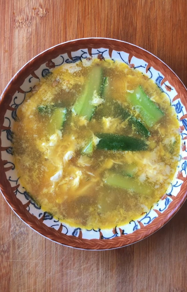 黄瓜鸡蛋汤的家常做法,跟我这样做,简单又美味