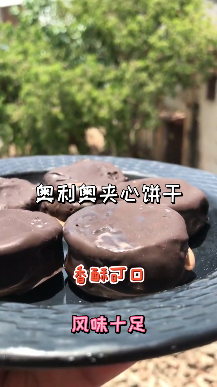 奥利奥夹心饼干,香酥可口,好吃到停不下来!