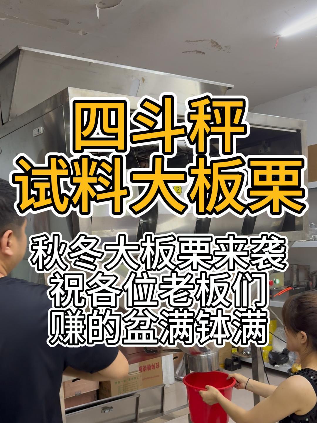 四斗秤定量包装机 板栗包装机 炒货干果颗粒包装机厂家