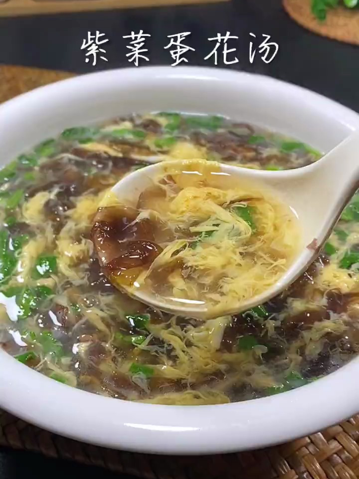 紫菜蛋花汤的做法