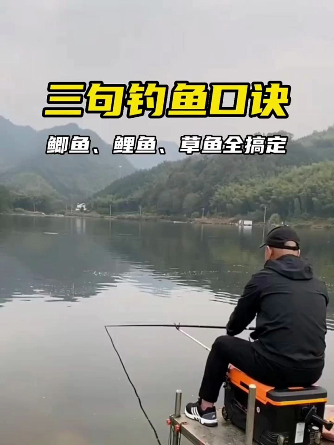 三句钓鱼口诀鲫鱼、鲤鱼、草鱼全搞定