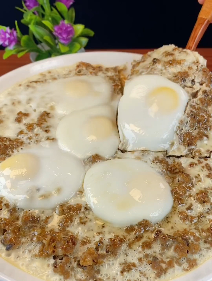 梅干菜蒸肉末鸡蛋原来那么好吃 最主要是做法简单