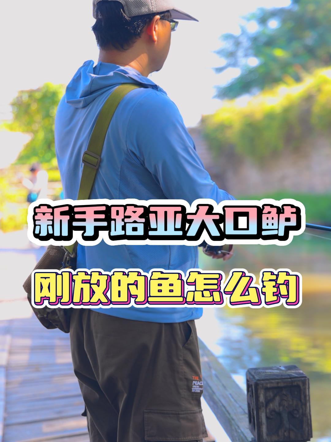 对于刚放入水库不久的大口鲈鱼应该怎么钓?